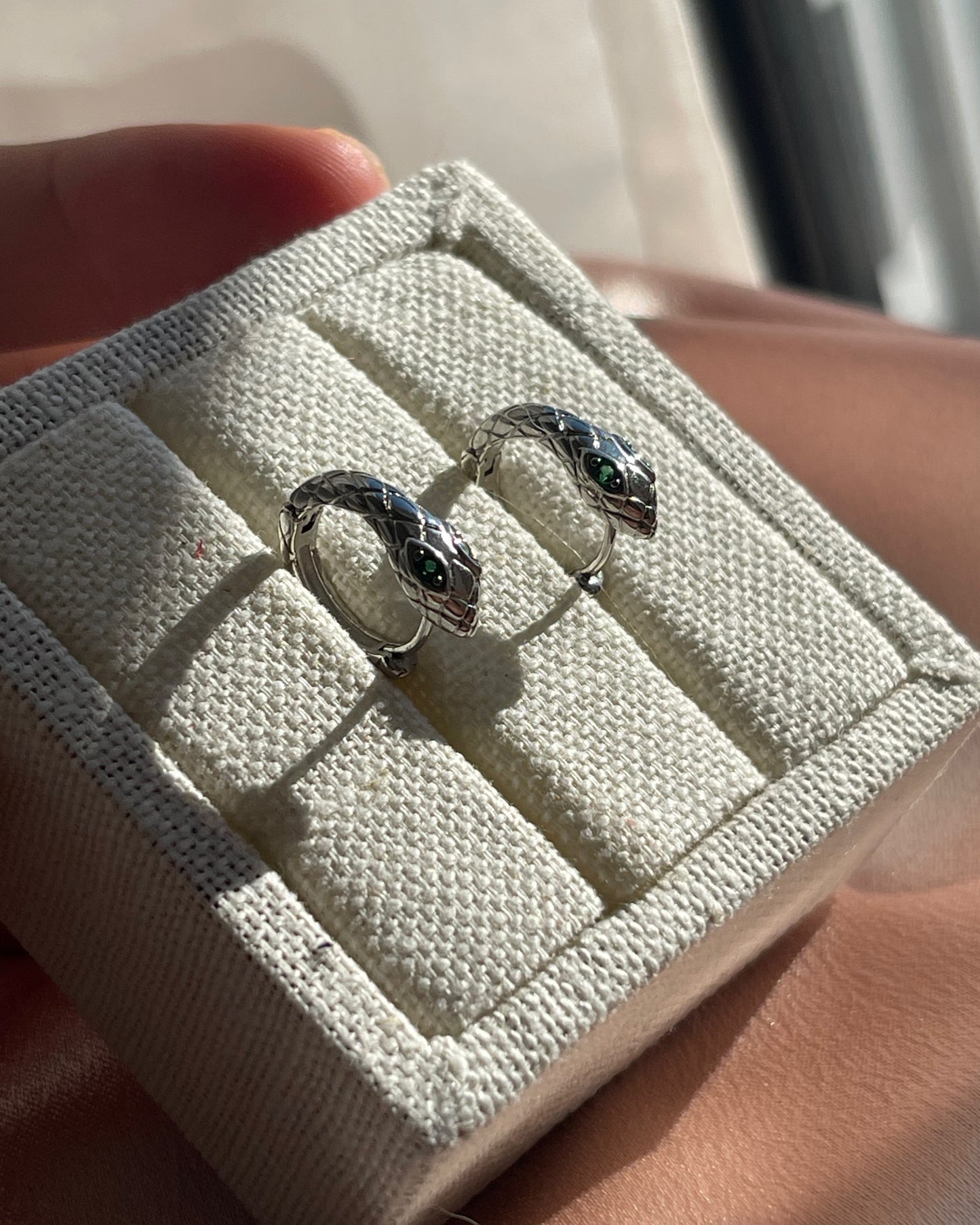 Divine Silver Snakes