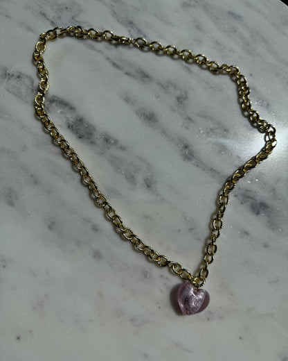 "PINK & BOLD" 14K Gold Gliederkette